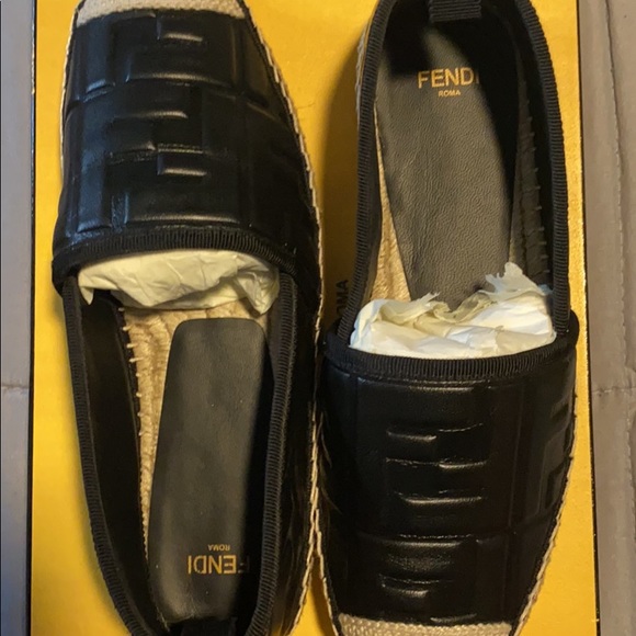 Size 6 FENDI Espadrilles, Brand New, Never Worn. - Picture 2 of 9